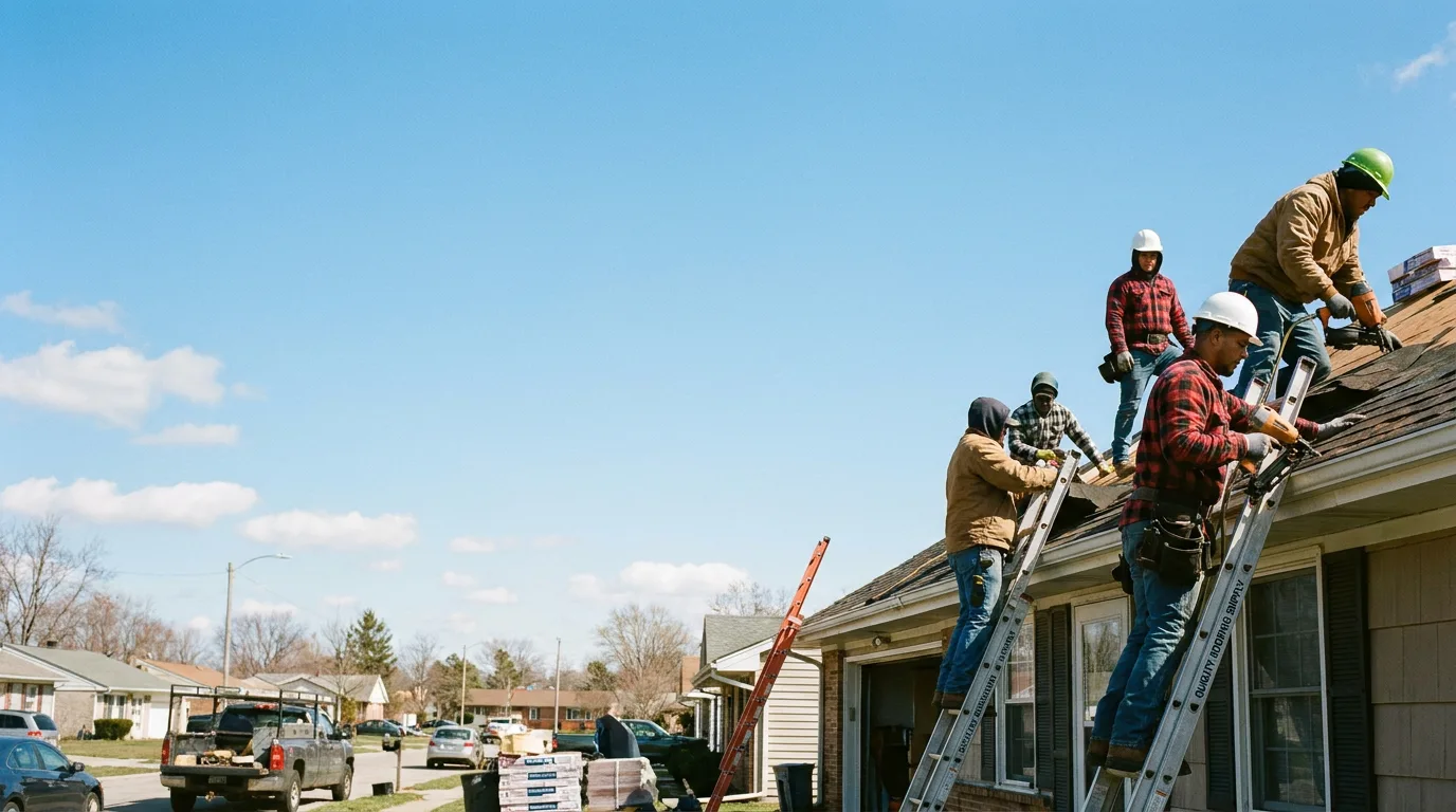Roofing in Renault, IL near me